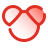 pulsar gradient style molécula de h2o icon