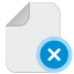 doc cancel icon