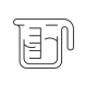 Measuring cup icon