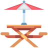 Mesa de picnic icon