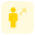 북동쪽 방향으로 이동 중 icon