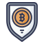 cryptocurrency security icon