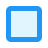 Unausgefüllte Checkbox icon