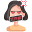 mulher em pé icon