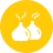 arôme-externe-alimentaire-paléo-glyphe-sur-cercles-amoghdesign icon