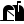 forma thin filled style postal icon
