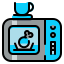 Mikrowelle icon