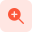 탐색 및 확대를 위한 외부 확대 도구 기본 트리톤 탈 revivo icon