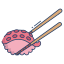 octopus sushi icon