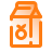 caixa de suco de laranja icon