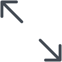 flèches-diagonales-gauche icon