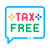 Tax Free icon
