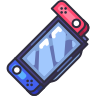console-externo-Nintendo-switch-home-appliance-goofy-color-kerismaker icon