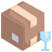 box with fragile icon