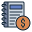 accounting book icon