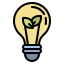Eco-Friendly Bulb icon