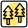 Forest trees as an indication as a warning on road icon