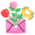 Flower Envelope icon