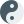 Yin Yang a concept of dualism in ancient Chinese philosophy icon