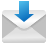 emoji style envelope with arrow icon