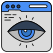 web monitoring icon