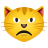 Schmollende Katze icon