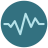 infographic style frequency icon
