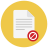 infographic style file delete icon