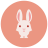 infographic style 토끼 icon