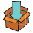 doodle style inbox icon