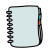 doodle style address book icon