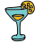 doodle style cocktail icon