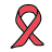 doodle style ribbon icon