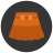 infographic style skirt icon