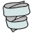 doodle style beautiful wedding ribbon icon