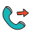 Outgoing Call icon