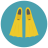infographic style 까지 icon