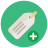 infographic style schlagwort hinzufügen icon