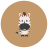 infographic style zebra icon