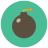 infographic style explosive icon