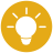 infographic style 불을 켜다 icon