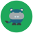 infographic style 하마 icon