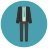 infographic style traje icon