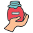 doodle style 잼 icon
