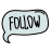 doodle style verfolgen icon