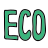 doodle style eco icon