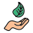 doodle style eco friendly icon