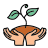 doodle style siembra manual icon