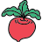 doodle style beet icon