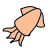 doodle style squid icon